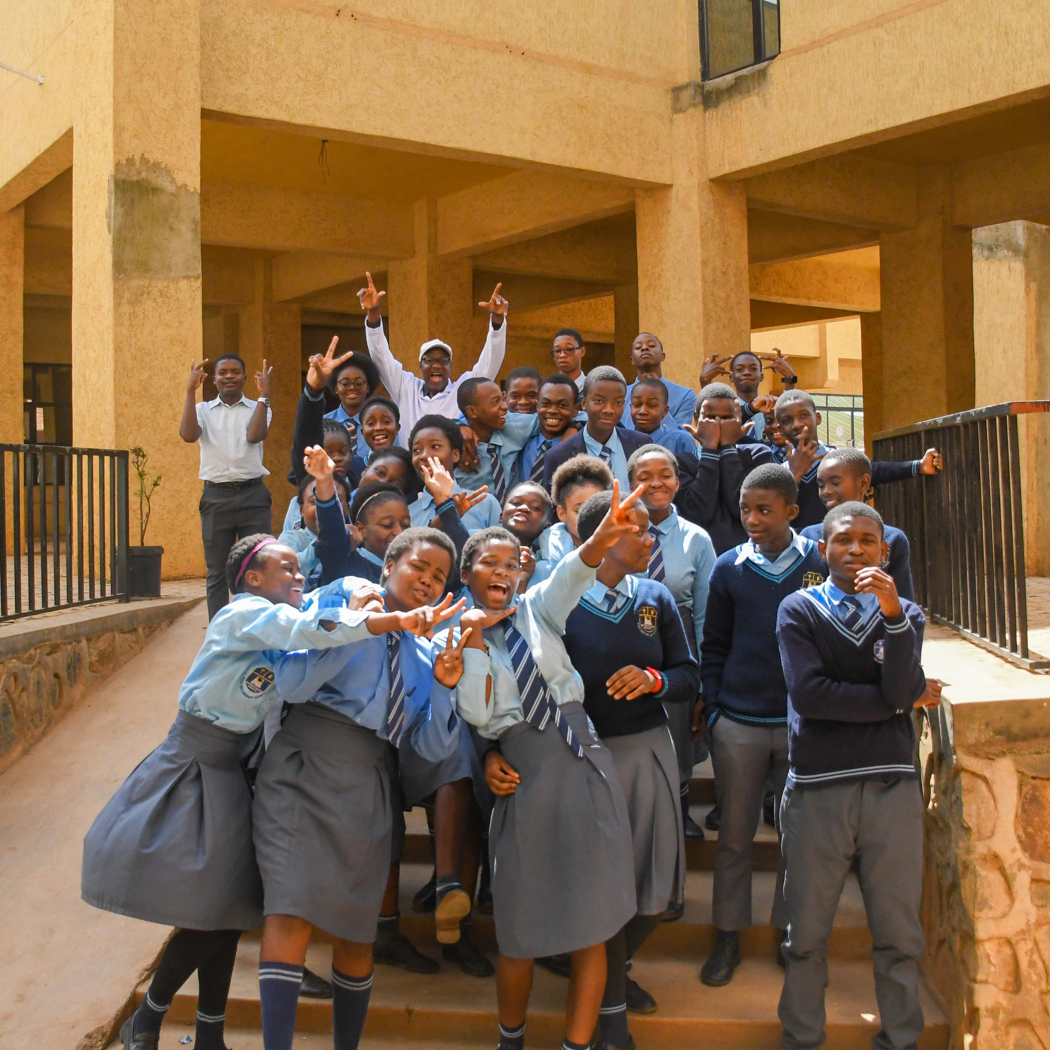 Students in assembly